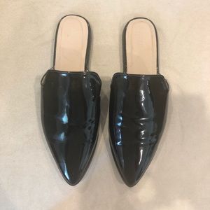 ASOS Patent Black Mules